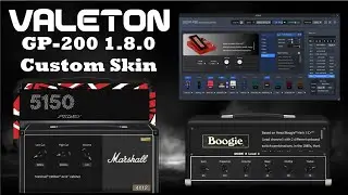 Valeton GP-200 1.8.0 Custom Skin (Software)