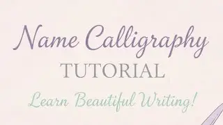 Names Calligraphy #golive