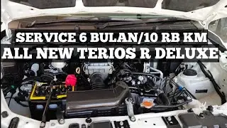 SERVICE ALL NEW TERIOS R DELUXE 6 BULAN/10 RB PEMAKAIAN