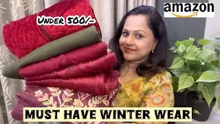 Amazon Winter Wear Under 500/-| Hoodies, Sweaters, Swetshirts & Warm Kurta Set | The Indian Explorer