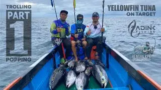 TROLLING POPPING DI BOILING YELLOWFIN TUNA || SPOT KEPULAUAN MARATUA || PART 1