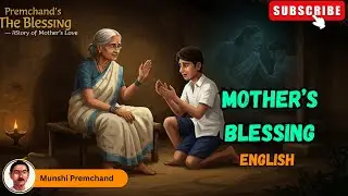 Mother's Blessings- Munshi Premchand | Moral Animated story in English | Social  Message story