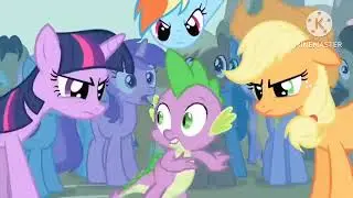 Rarity hair is green