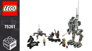 Speed Build Lego Clone Scout Walker 20th - 75261