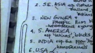 THE ORIGIN OF AIDS (1998 documentary - full) by Dr Romesh Senewiratne