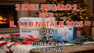 IDEE REGALO (alternative) Natale 2025 PHILIPS LUMEA-PANASONIC ORAL IRRIGATOR