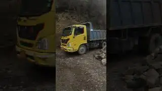 Eicher Truck Driving Skills In Mountain 🏔️#Truck#TruckLife#DesiTruck#IndianTruck#TruckLover