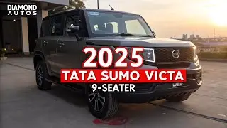 2025 Tata Sumo Victa 9-Seater | Bold Comeback with Massive Space & Power!