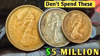 RARE UK Elizabeth 1971 NEW PENCE Worth Up to $500,000+!? | That Could Make You Rich!
