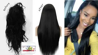HOW TO: Revive your Human hair wig with Silicon Mix | Wig Restoration @UniqueYanique