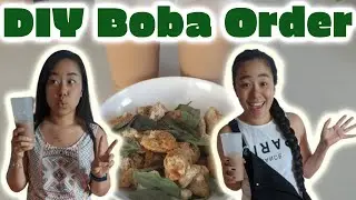 Taiwanese Popcorn Chicken & Milk Tea with Boba from Scratch | Twins Try