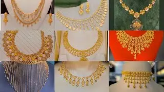 Gold necklace design 2025 with price💞👌 #latest fancy necklacesets #viralvideo #dailyuse #lightweight