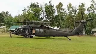 Blackhawk Helicopter Andito Ulit Para Maglarga Ng Nakitang Tao Sa Mbca Amejara