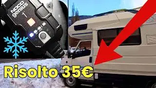 L'ho nascosto nel camper: addio batteria a terra!