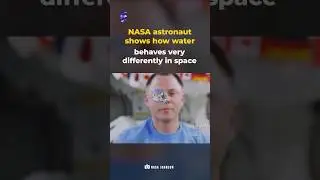 NASA Demonstrates the Strange Physics of Water in Space #shorts #nasa #antigravity