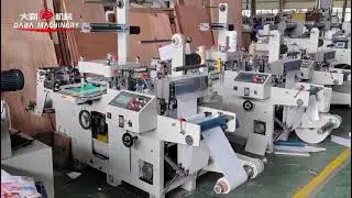 Flatbed Die Cutting Machine with embossing function