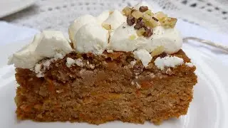 Low-Carb Keto Carrot Cake made with Almond Flour! Sugar-Free & Delicious! Simple Recipe!