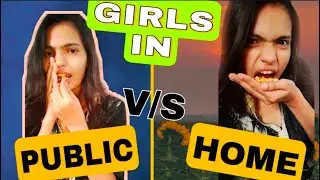 Girls: In Public vs In Alone |Crazy bhai bhen |Funny video