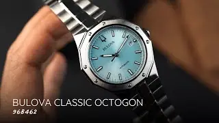 Bulova Classic Octogon 96B462: Visual &Uacute;nico, Precis&atilde;o Impec&aacute;vel