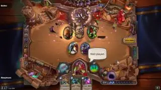 Hearthstone: budget miracle / tempo rogue gameplay