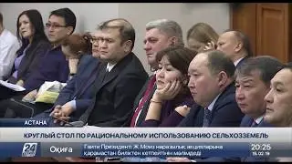 Круглый стол по рациональному использованию сельхозземель прошел в Мажилисе