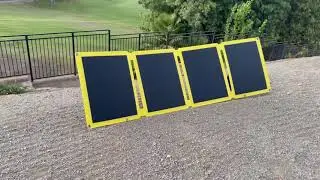 Up Close Look at The SunJack Portable Solar Panel!