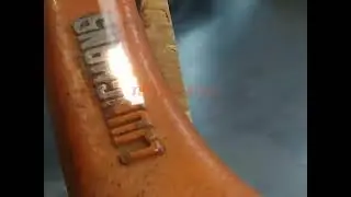 Feedback video  100w backpack pulse laser cleaner removal rust