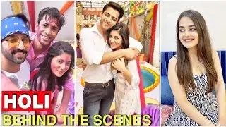 Holi Behind The Scenes | #MohitKumar | #SabSatrangi