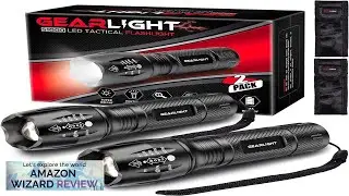 GearLight LED Flashlights Mini Camping Flashlights with High Lumens 5 Modes Review