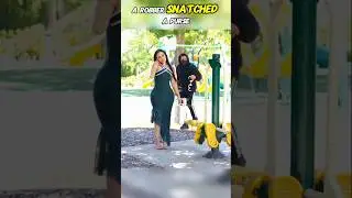 Robbery Solved in Style! 👮&zwj;♂️👜💥 Justice Served!#shorts #short