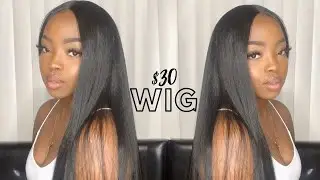$30 VIRGIN HAIR DUPE? | FREETRESS EQUAL FREEDOM PART LACE FRONT WIG 204 | Beginner Friendly!