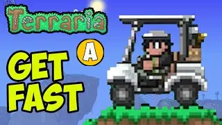 Terraria how to get Golf Cart Mount (EASY) | Terraria Golf Cart Mount