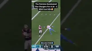 Patriots DOMINATE The Chargers On SNF😨 #nfl #newenglandpatriots
