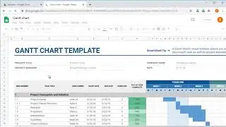 Google Sheets for Project Management  - Template Gallery