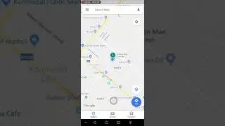 Sharing real time location while driving on Google maps
