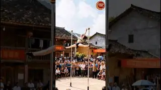 Mind blowing jumping stunt circus act played #shorts #viralvideo #circus #trending #shortsfeed