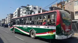 Viajando en la Empresa de Transportes Santa Catalina rumbo a su paradero final en el Cercado de Lima