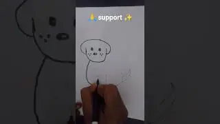 Easy puppy drawing.......... shorts#ytshorts#drawing#art #viralshort
