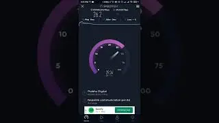 Dishhome fiber net speed test 25 mbps plan #dishhomeftth