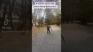 Autism Hiking 🥾 Adventures . Still practicing with the sneakers 👟