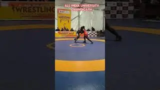 ALL INDIA INTER UNIVERSITY WERE HELD IN CHANDIGARH UNIVERSITY #wrestling #aiiu #universitygames