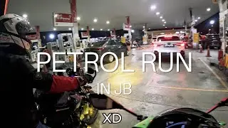 Petrol Run in JB - Kawasaki ZX4R - GoPro - 2K
