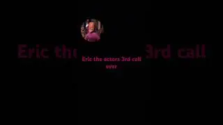 Eric the actors 3rd call ever #funny #subathon #howardstern #erictheactor
