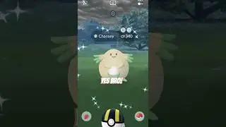 Yes bro!  Shiny Chansey in Pok&eacute;mon Go! #yesbro #pokemon #shiny #chansey #pokemongo #shinypokemon