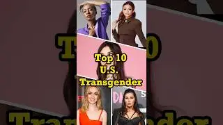 Top 10 U.S Transgender Actresses with age #top10 #transgender #usa #actresses #ytshorts