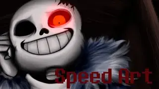 SpeedPaint: Horrortale Sans  | Undertale AU