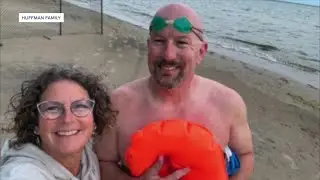 Swimming for a cause: Holland doctor raises thousands for kids swim lessons