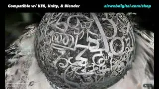 Sphere Sculpture 3D Scene | Download Gaussian Splat & NeRF at Airweb 3D Shop