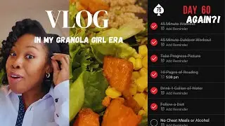 75 Hard Challenge (Again!) + My Weight Cycling Story Granola Girl Era Vlog 🌿Life After HAES 