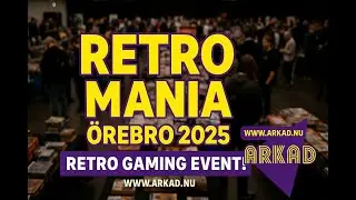 🎮 Retromania 2025 &ndash; En episk dag f&ouml;r retro&auml;lskare! 🕹️ #Retromania2025 #arkad #retrospel #retromania